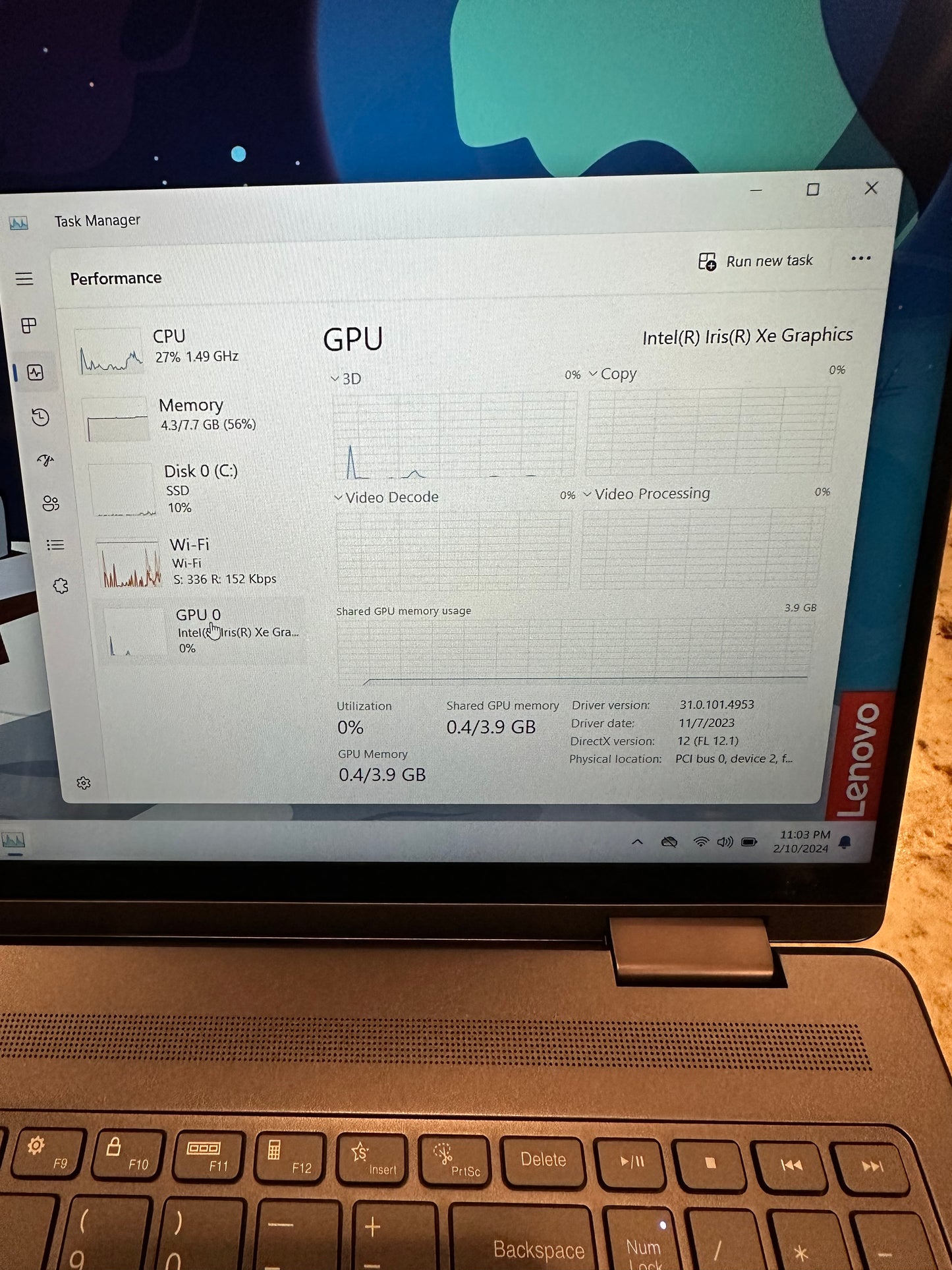 Lenovo - Yoga 7i 16" WUXGA 2 in 1 i5-1335u 8gb 512ssd