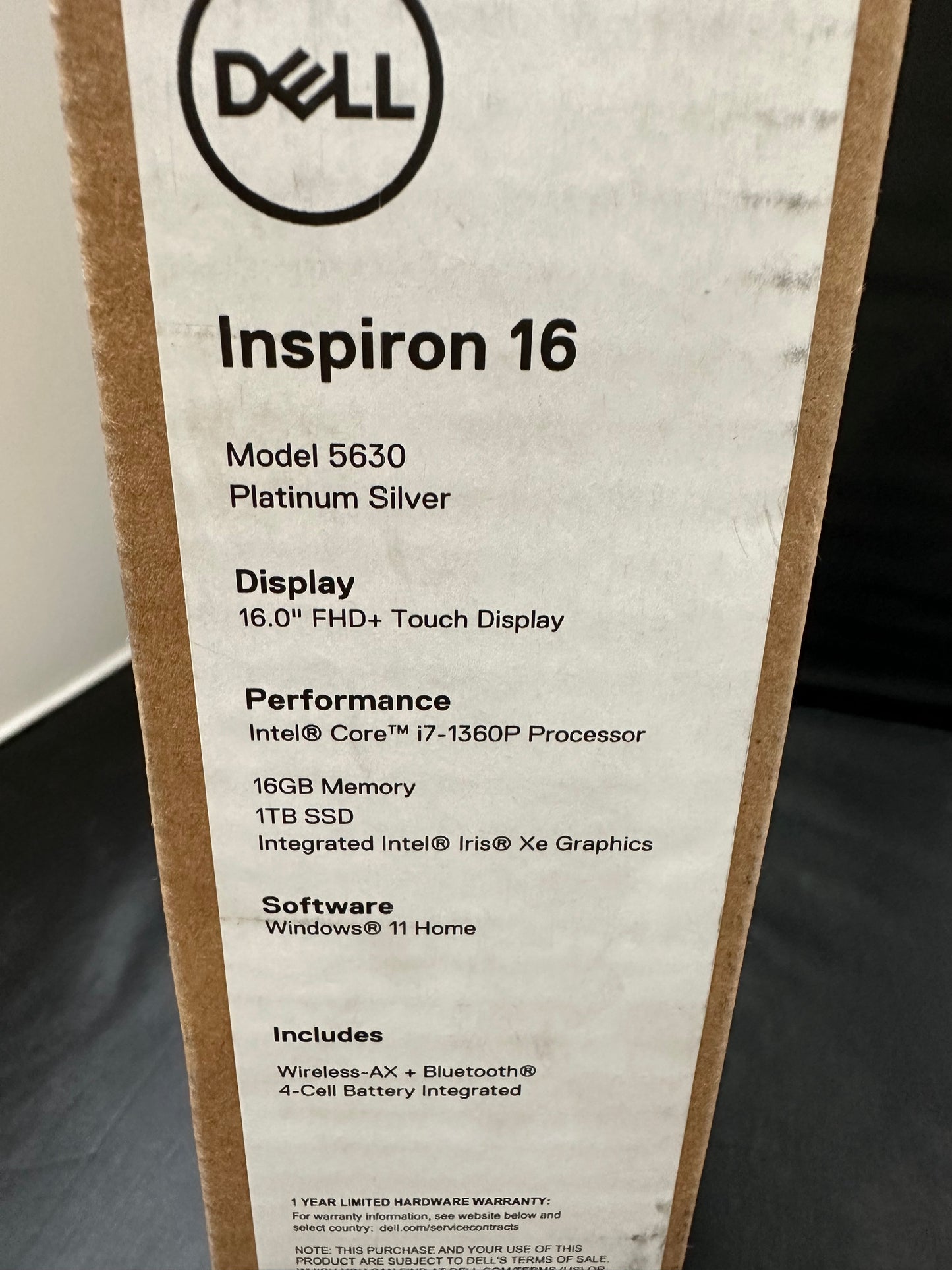 Dell Inspiron 7630 New! I7-1360P 16gb Ram 1Tssd